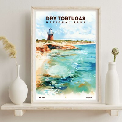 Dry Tortugas National Park Poster, Travel Art, Office Poster, Home Decor | S8 - image6